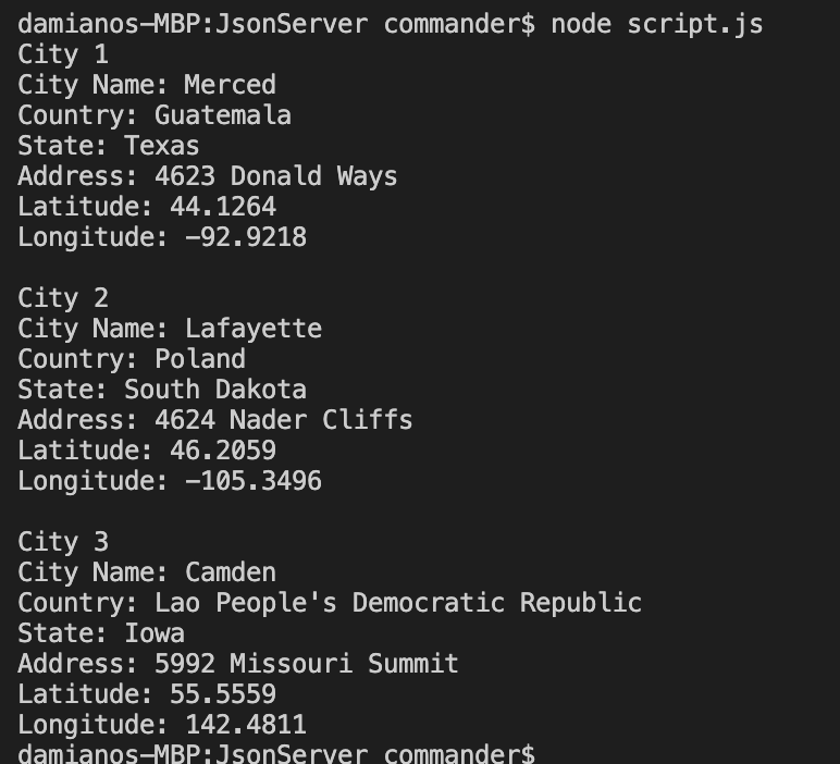 Web API - Faker.js - Zone of Development