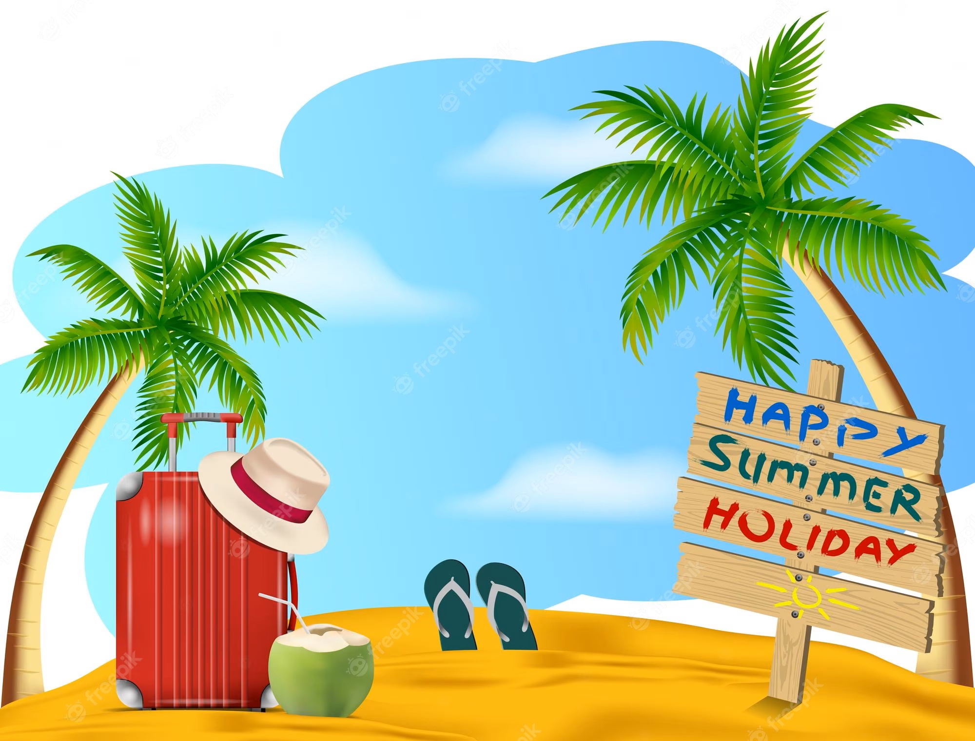 Download 1920x1080 Happy Summer Slogan Background  Wallpaperscom